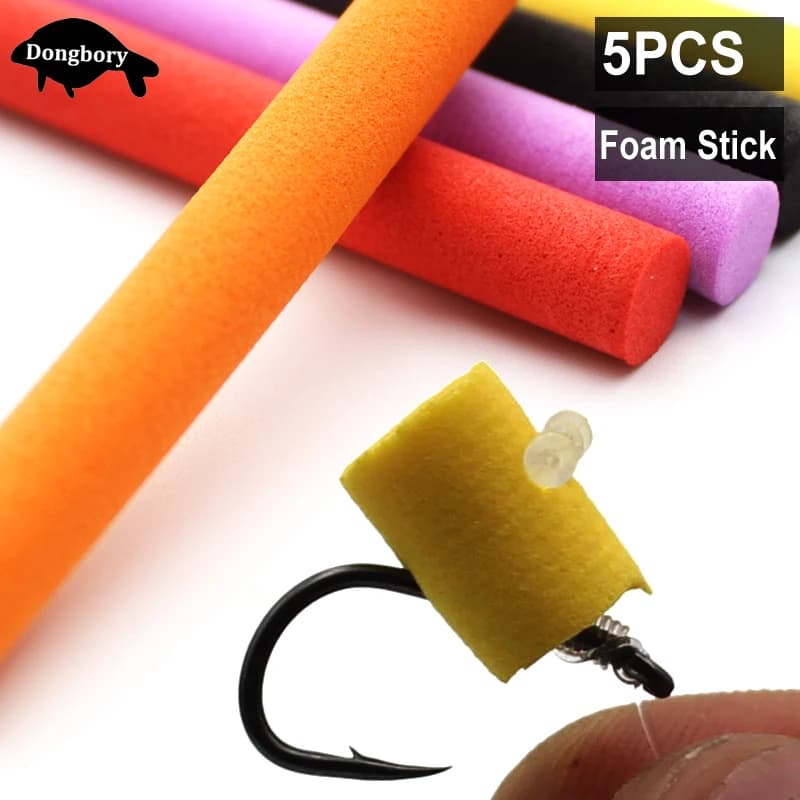 Bâtonnets flottants en mousse 8mm pour montage Zig Rig carpe - Leurres flottants bouillettes appâts faux