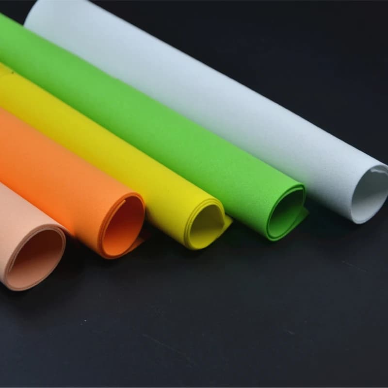 Foam EVA haute densité 1mm pour ailes et corps de mouches de pêche, 10 couleurs, pack