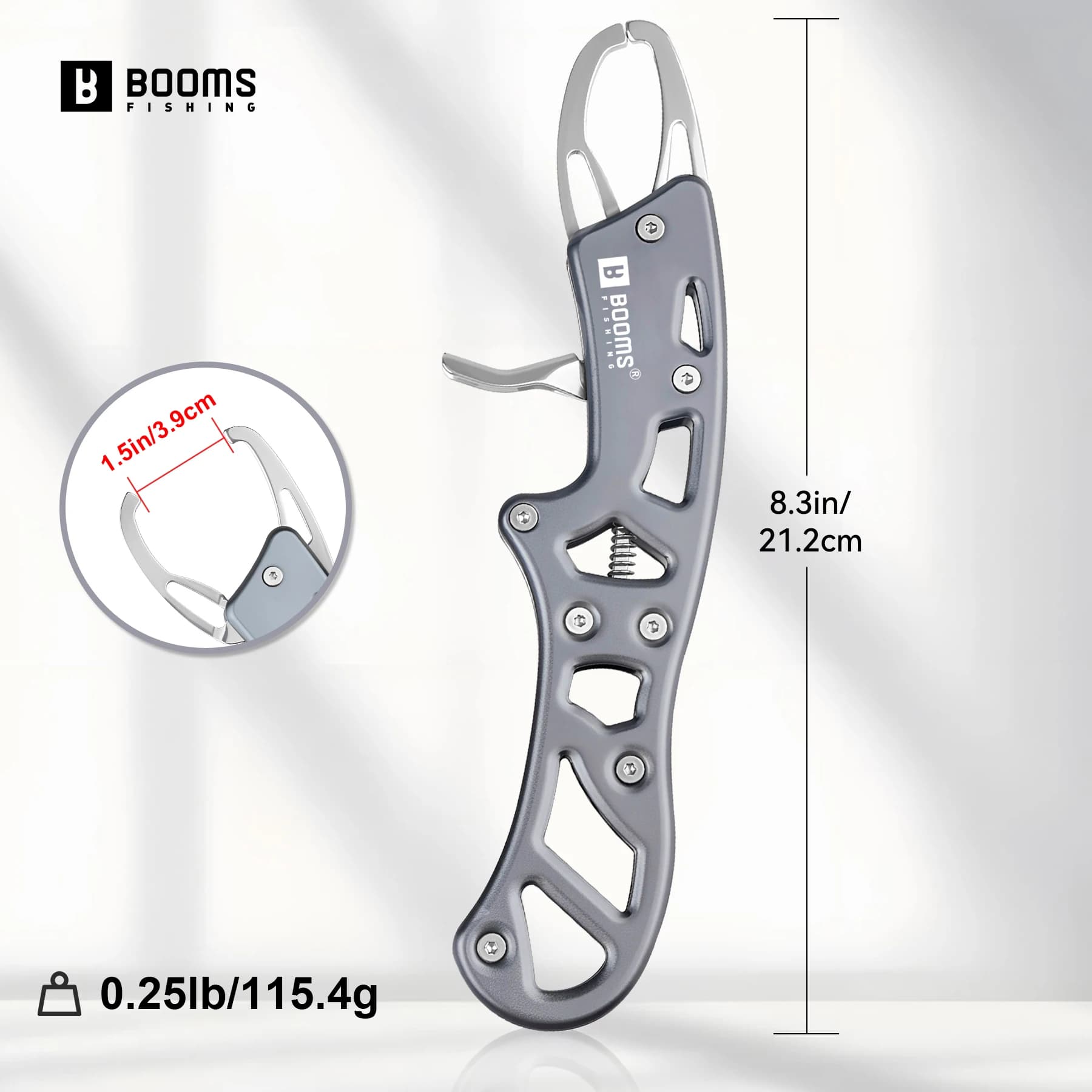 Pince de préhension pour poisson en alliage d'aluminium léger et robuste accessoire pêche