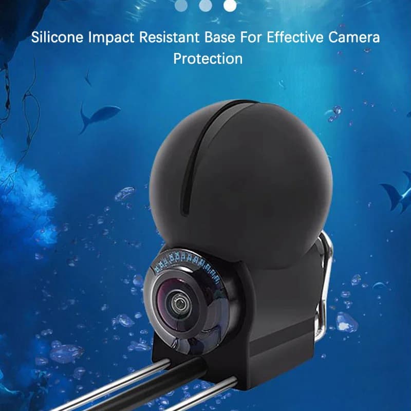 Sondeur de pêche portable avec écran 4.3 pouces et caméra sous-marine à vision nocturne