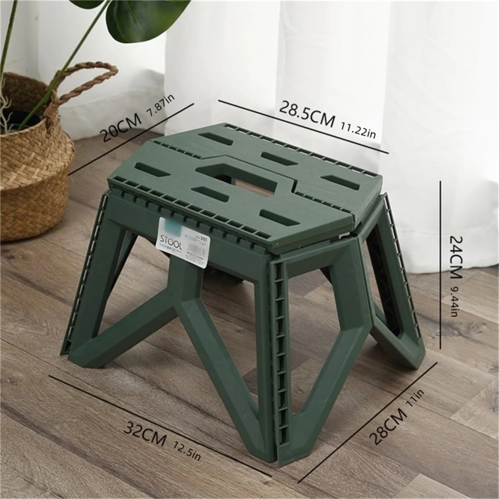 Petit tabouret pliant pêche haute charge - Siège plage camping durable portable extérieur