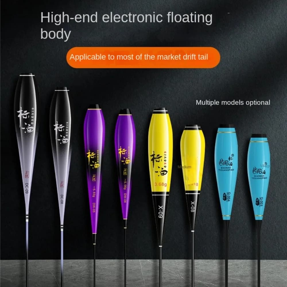 Flotteurs de pêche composite nano plastique pour corps intérieur et bas de ligne, partie basse du flotteur