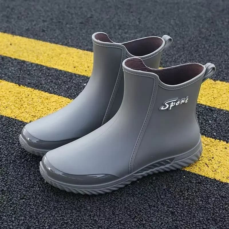 Bottes de pêche homme quatre saisons hautes - Bottes jardin travail imperméables antidérapantes