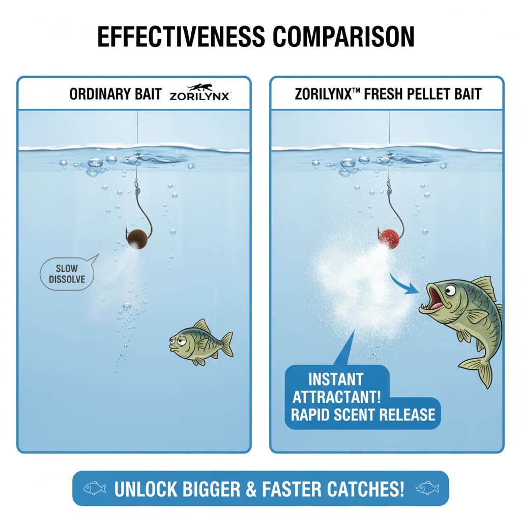 Attractant concentré universel pour poissons - amorce pour carpe, bar et poissons blancs