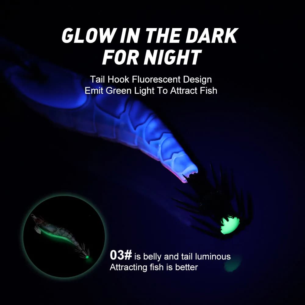 Leurre calamar Kingdom Egi lumineux - appât artificiel pour pêche en mer - poulpe et seiche