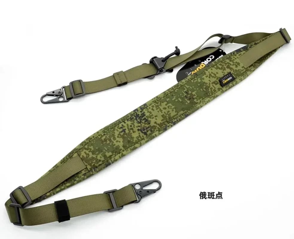 Bretelle tactique réglable EMR pour extérieur - Sangle multifonction pour équipement de pêche