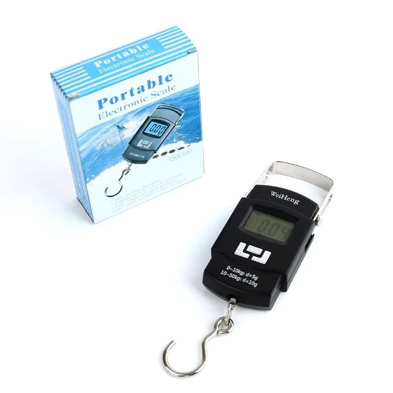Balance digitale portable 50KG haute précision électronique pesée poissons capacité importante