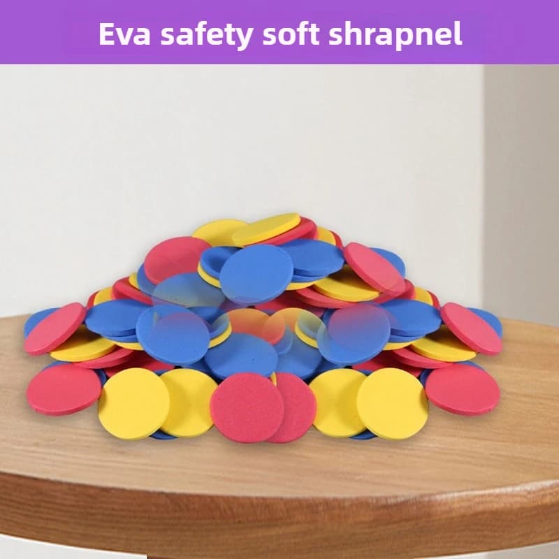 Lanceur disques volants jouets enfants pistolet carotte soucoupe volante jeu extérieur sport EVA doux