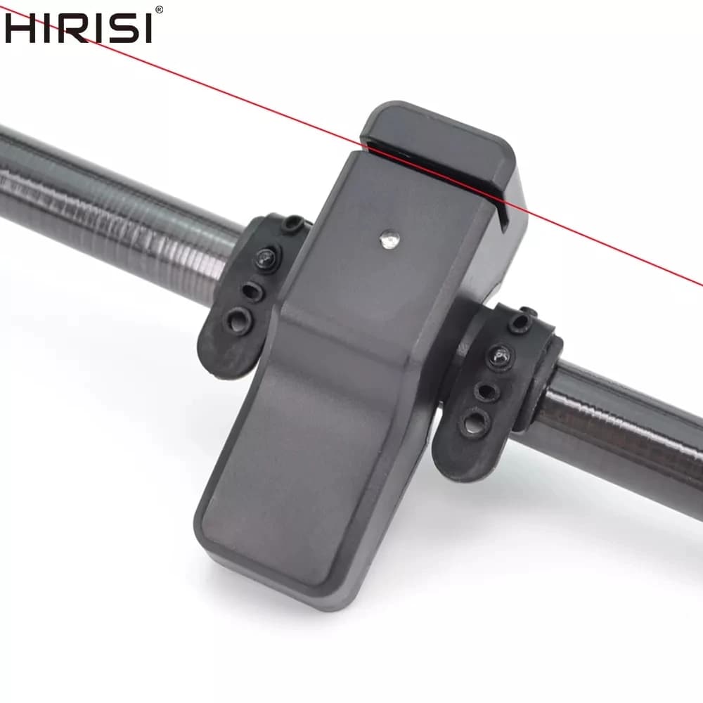 Alarme de touche digitale LED pour pêche à la carpe - indicateur sonore et lumineux avec fixation sur canne