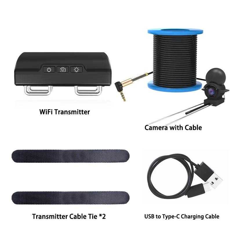 Caméra sous-marine Dodosee WiFi HD 15-50m compatible iOS Android pêche lac mer accessoire