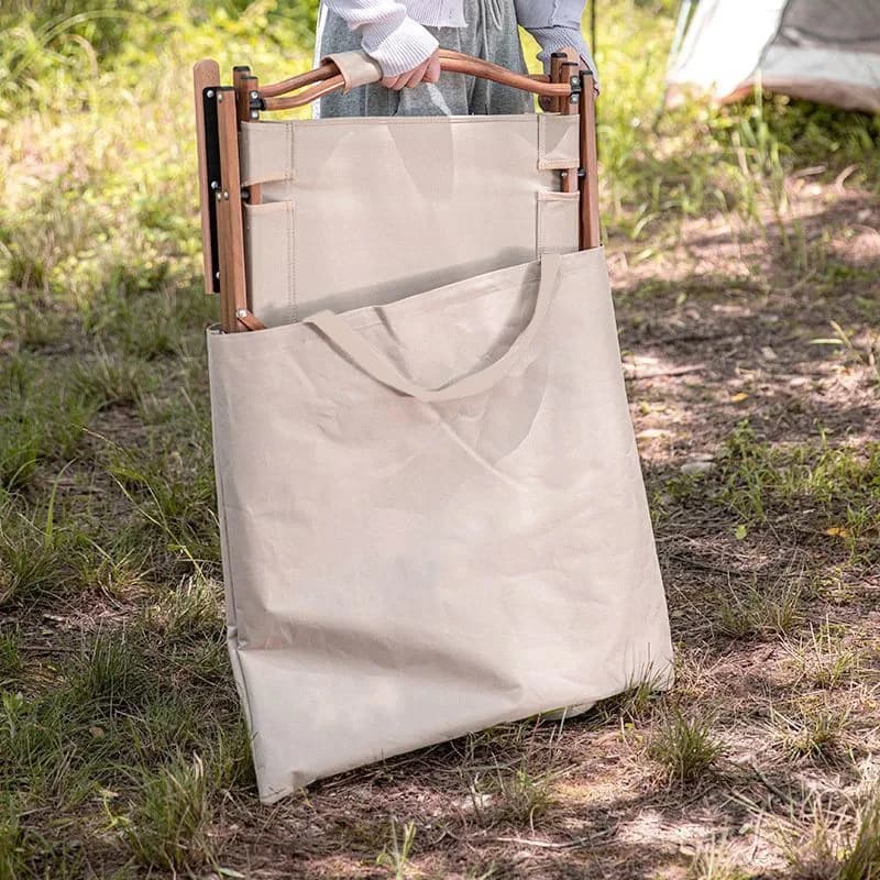 Sac de transport pour chaise pliante camping - 3 couleurs et 2 tailles disponibles (noir kaki vert)