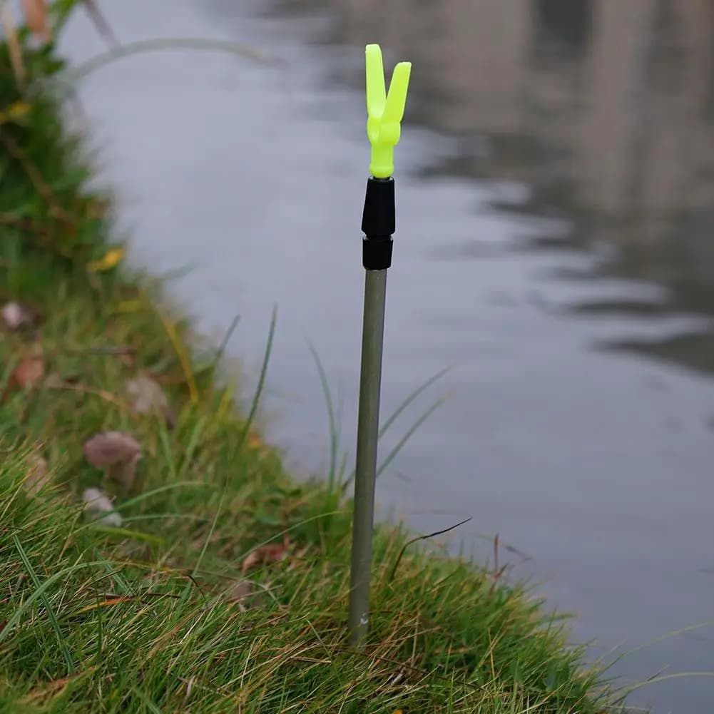 50/80cm Fishing Bankstick Adjustable Extending Rod Rest Telescopic Fishing Stand