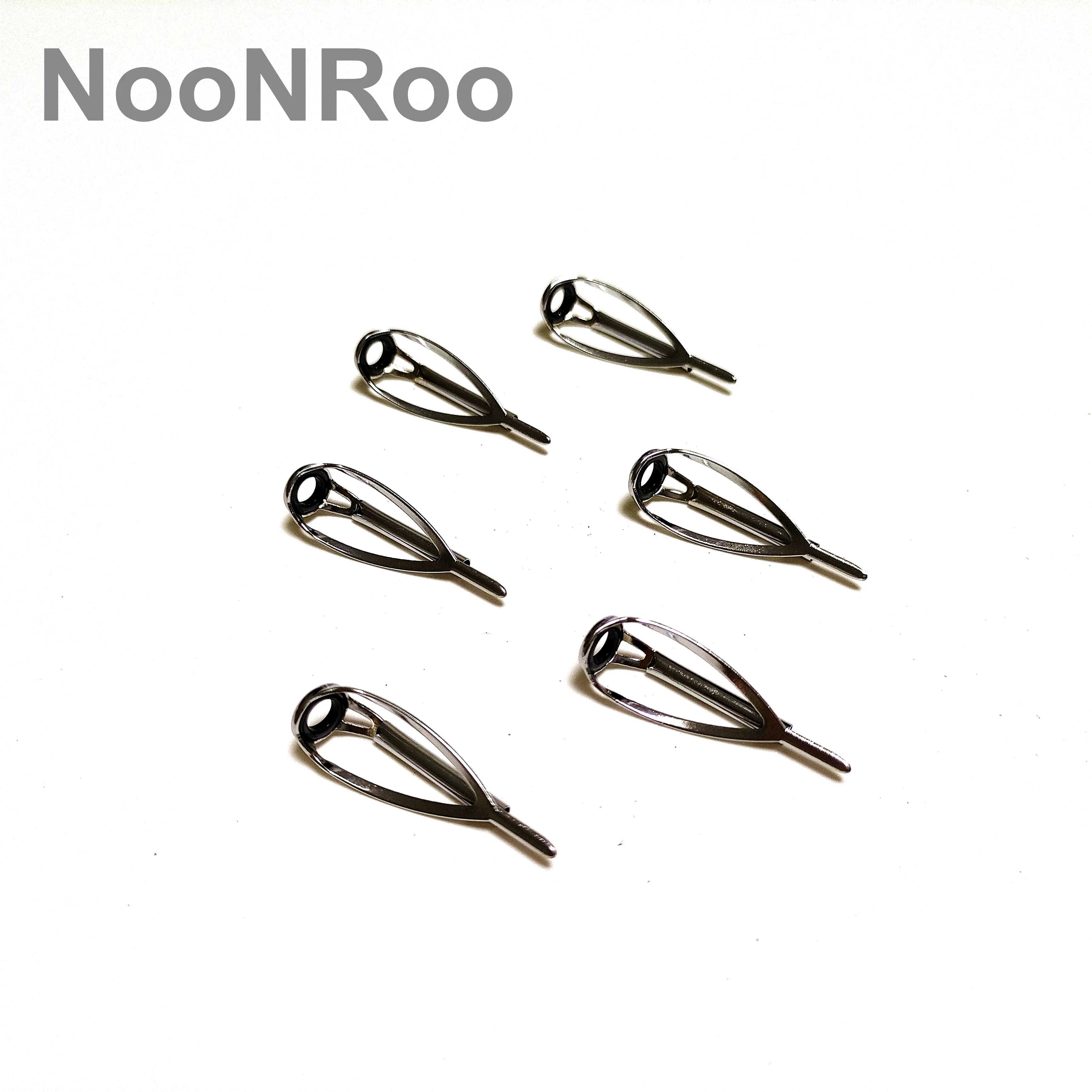 Kit 3 anneaux #6/#8 MN tip top pour montage et réparation cannes spinning et casting DIY argenté