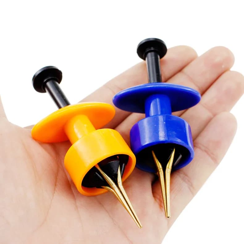 Kit chargeur d'appâts avec enfileur vers - Accessoires pêche carpe et perche - Eau douce et mer