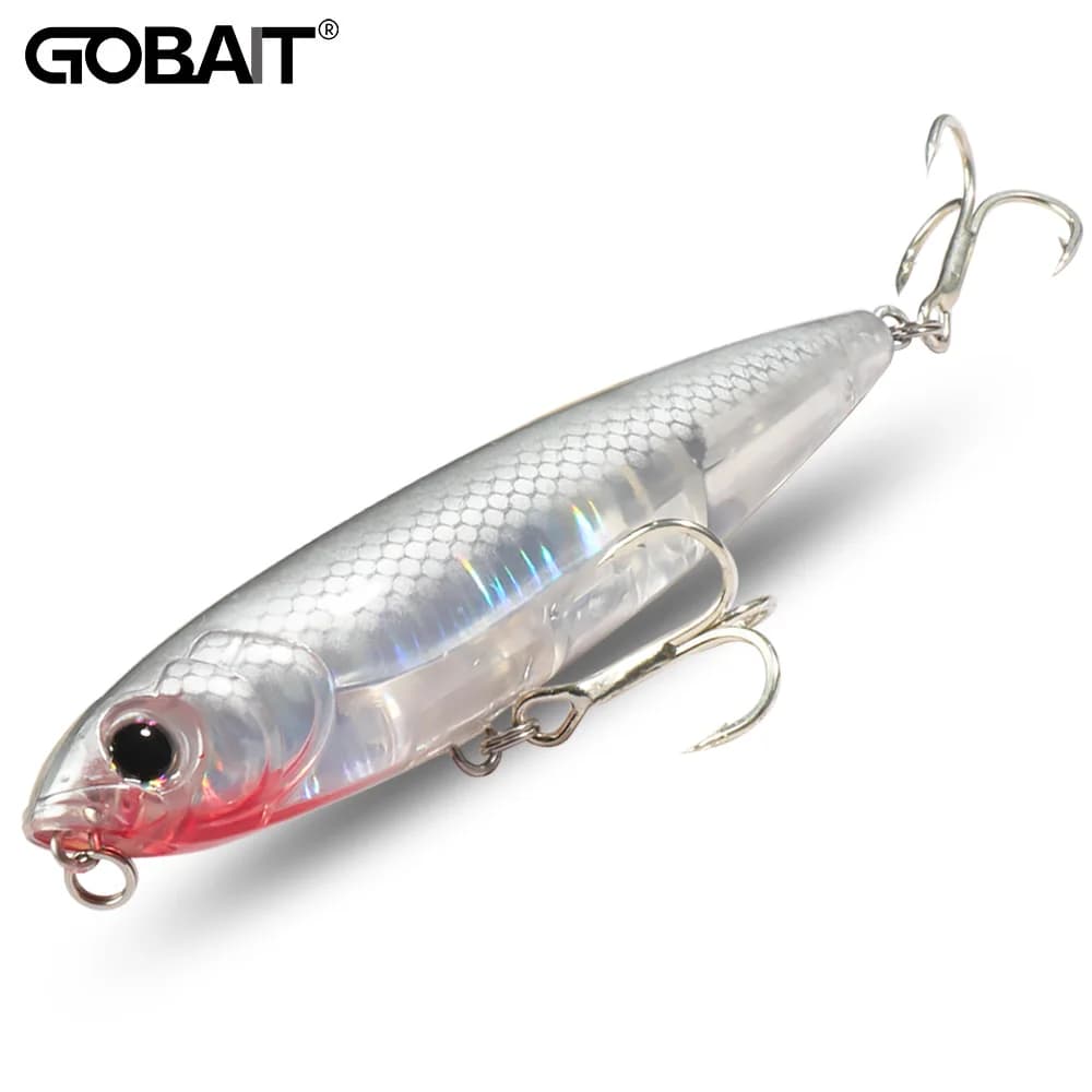 Leurre flottant GOBAIT 17.5g 10cm - pencil bait topwater pour technique walk the dog