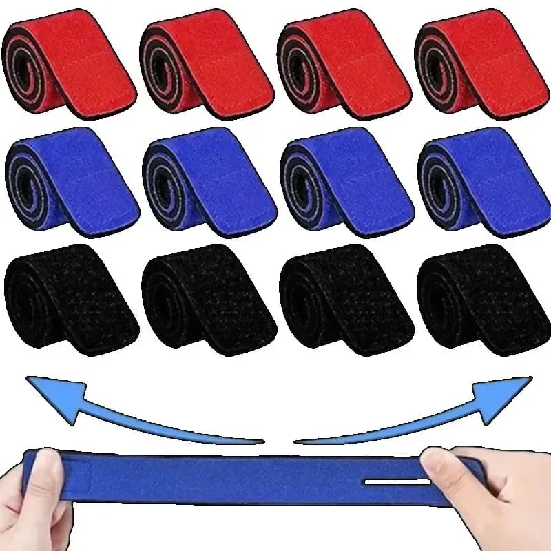 Sangle élastique pour canne à pêche - Bande de fixation réglable pour rangement et transport