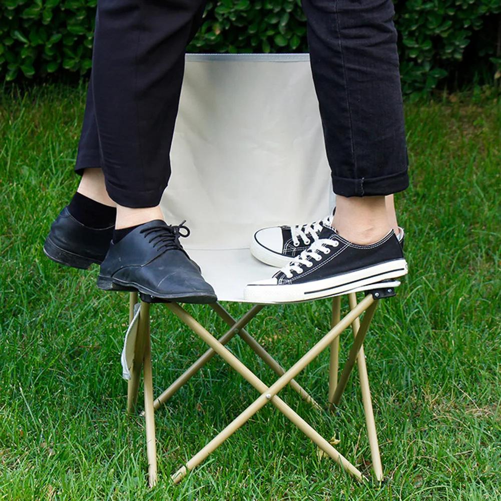 Chaise pliante légère pêche et plage - Siège BBQ voyage durable portable pour sorties en plein air