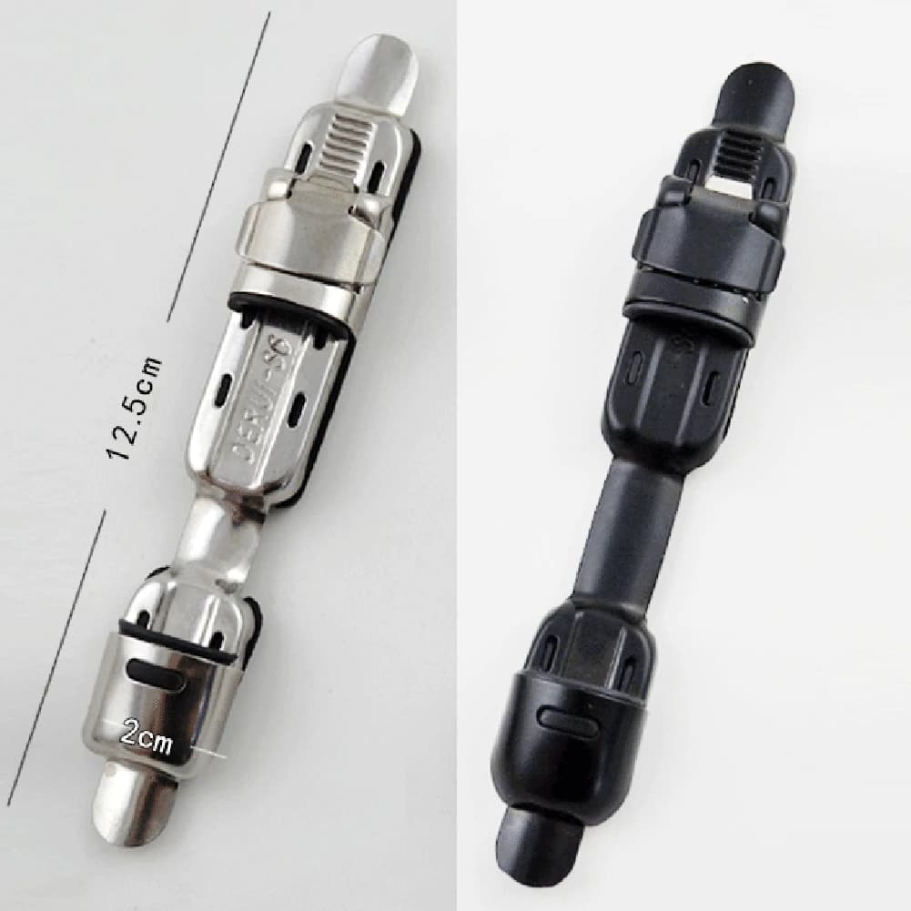 Support moulinet pêche plaque inox 12.5x2cm siège de fixation pour protéger canne pêche