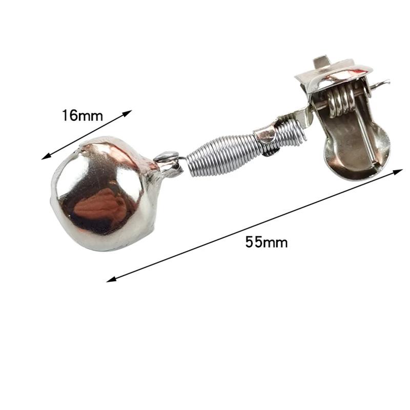 Cloches d'alarme de pêche 10/5PCS à anneau simple pour pêche de nuit et appâts occasions spéciales pêcheurs professionnels et amateurs