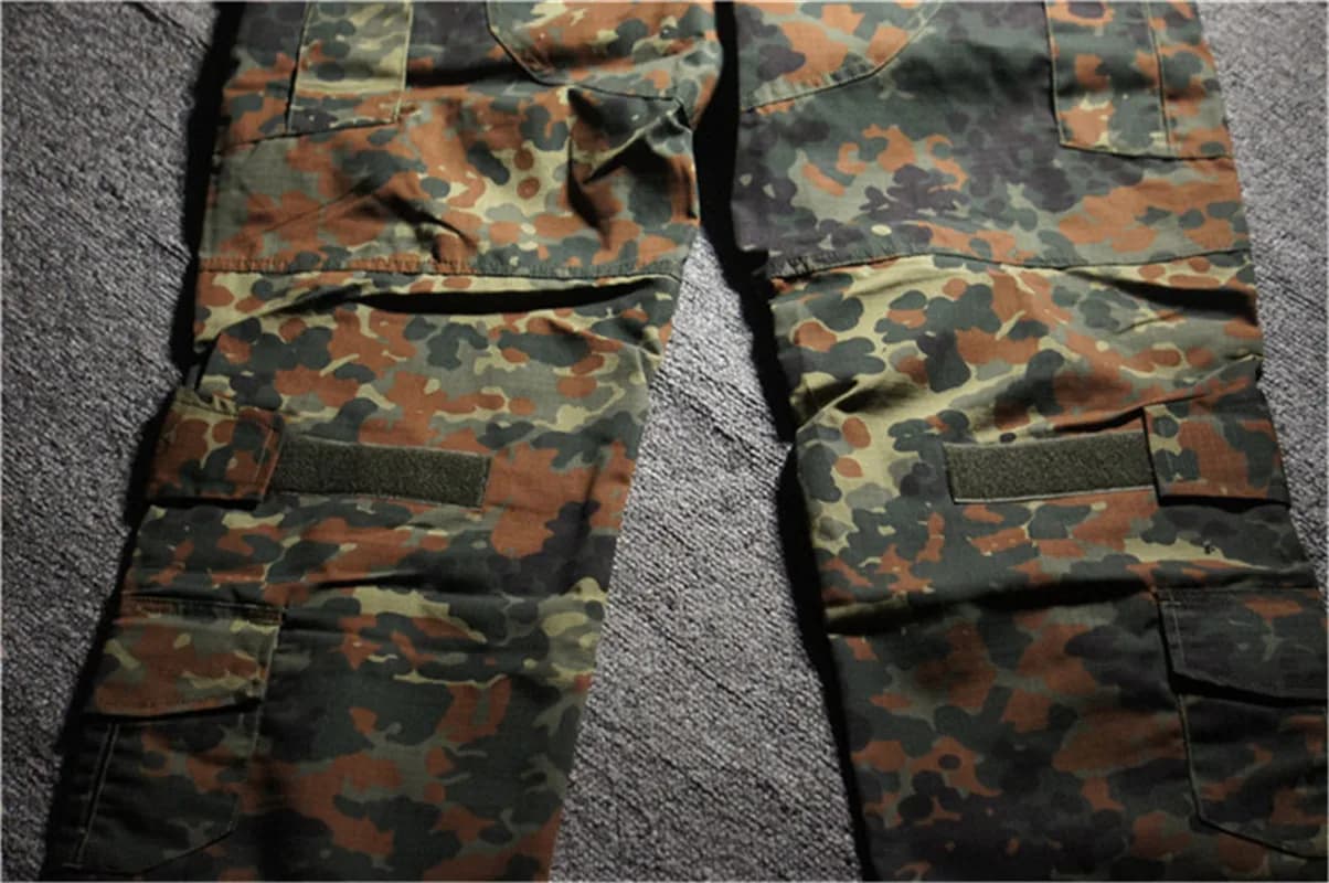 Pantalon entraînement tactique Flecktarn GEN3 - Chasse pêche GSG9 ripstop camping randonnée escalade