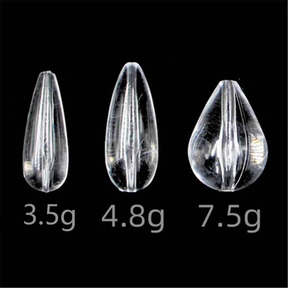 10 flotteurs pêche à la carpe lestés coulants lents 3,5g à 12g pour lancer appâts et amorces