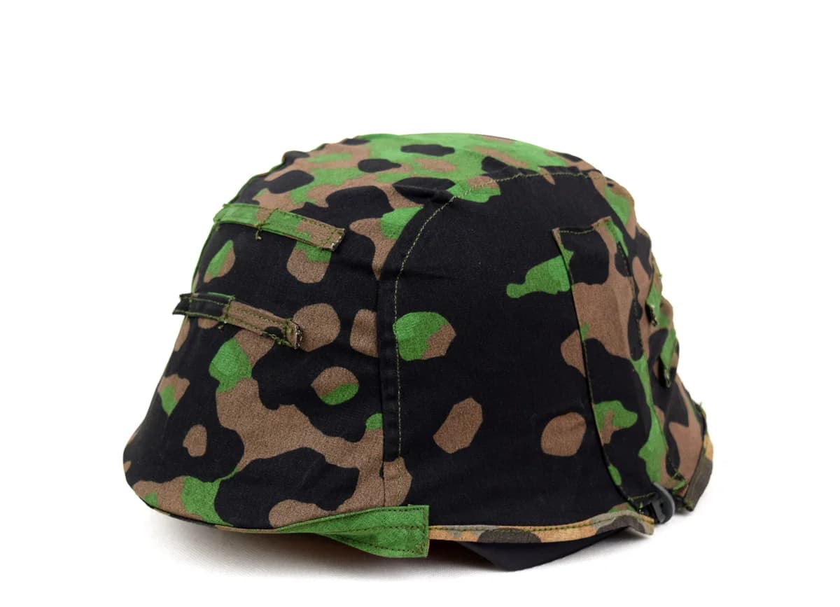 Housse réversible pour casque allemand M35 couleur Plane Tree - Double camouflage pour pêche