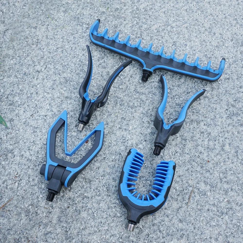 Support canne réglable Hirisi pour buzz bar et alarme - porte canne pêche carpe accessoire fixation