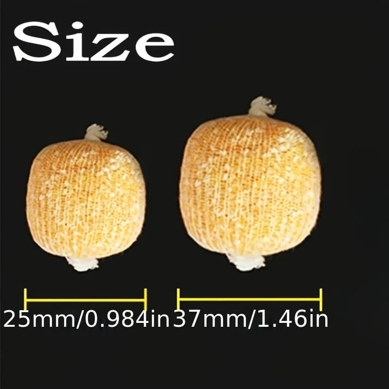 Filet PVA soluble 5m pour pêche à la carpe - Baguettes et cages amorces 25mm 37mm