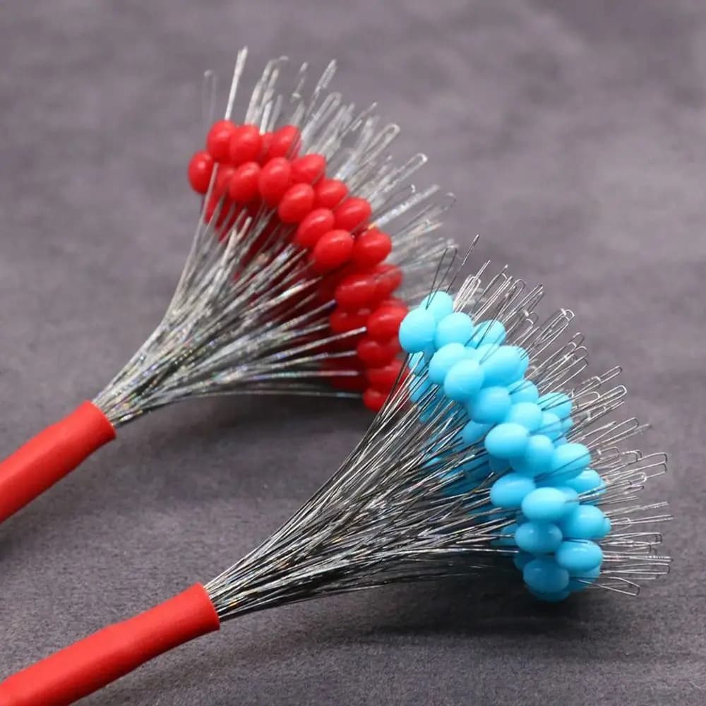 100 pièces flotteurs pêche olivier en silicone avec connecteur résistant pour ligne et stopper espace haricot