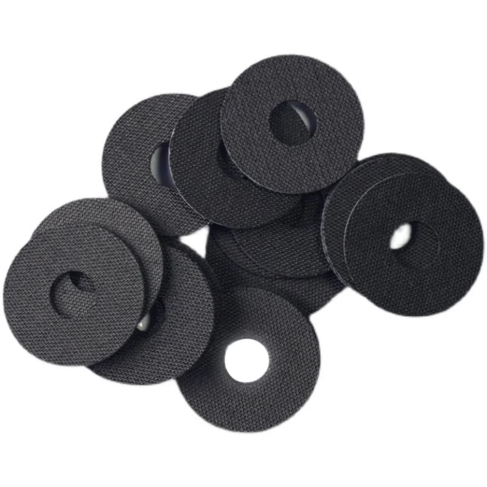 Washers frein mouchettes carbone - rondelles frein noir fibre carbone pour tambours casting