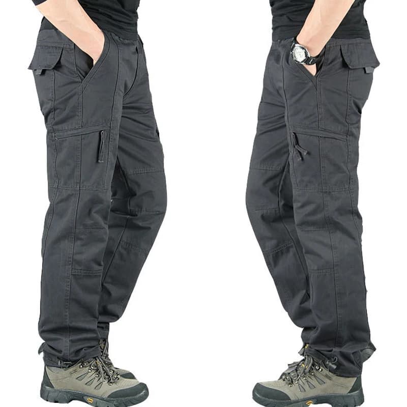 Pantalon d'hiver polaire cargo homme - Épais chaud pour pêche hivernale et conditions froides extrêmes