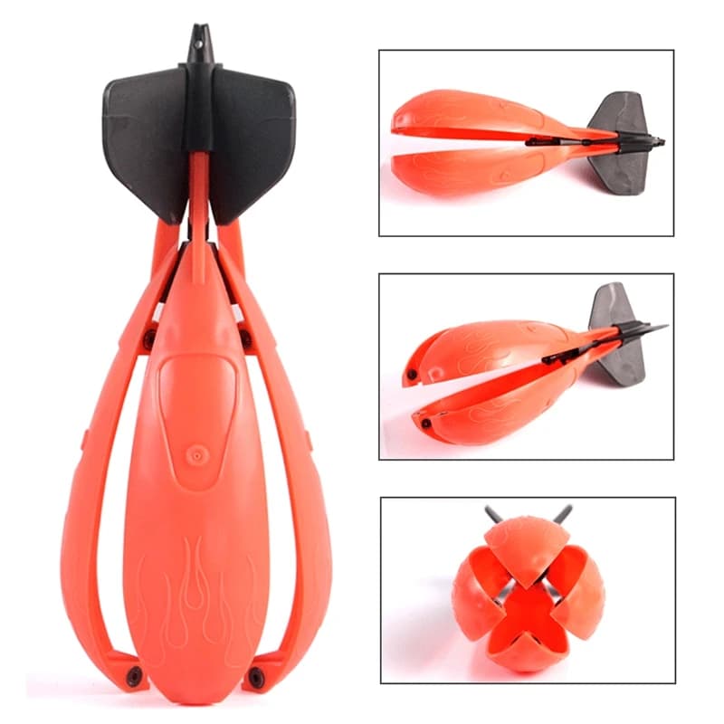 Spomb pêche carpe - bateau amorceur lance-appâts pour distribution précise d'esches à distance