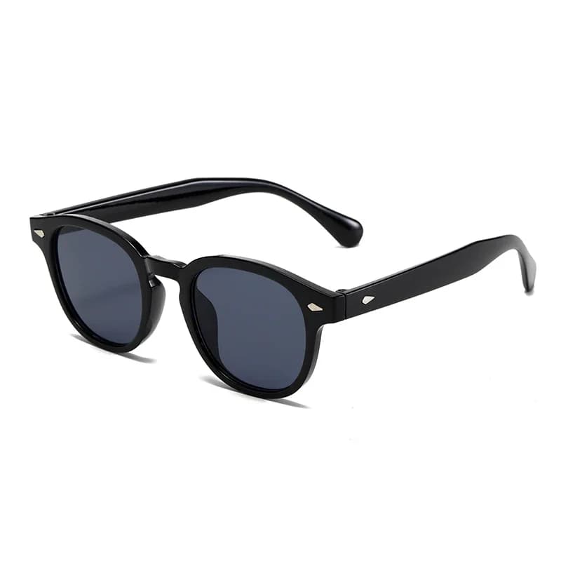 Lunettes de soleil vintage rectangulaires homme et femme luxe - Idée cadeau Noël
