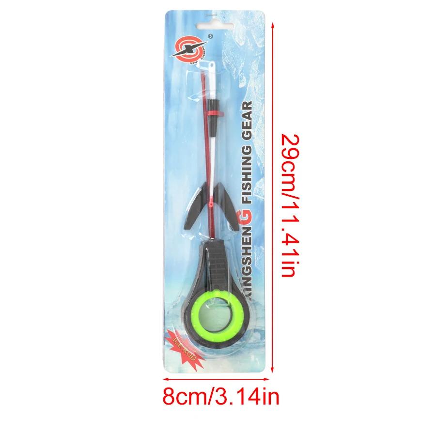 Canne pêche glace FTK mini portable plastique ABS détachable étanche - Remplacement pointe
