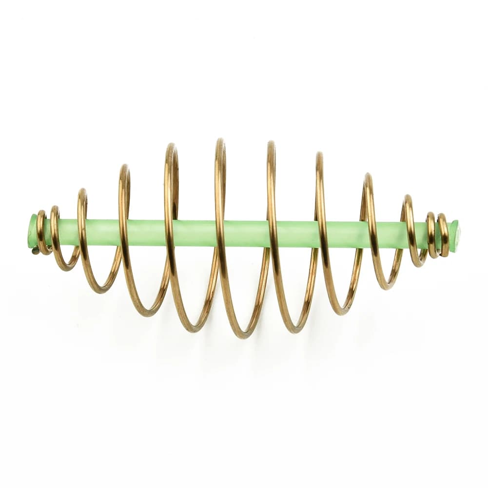 10 pièces feeders cages à ressort pour pêche à la carpe 2 à 5.5 cm, pour amorçage méthode en eau douce et mer