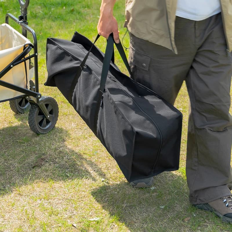 Sac rangement robuste grande capacité pour cannes pêche camping accessoires pêche transport pratique