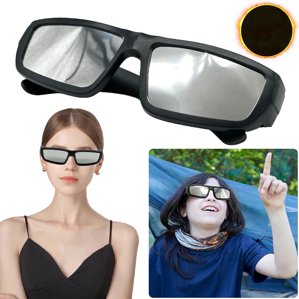 Lunettes éclipse solaire sécurité multi-packs pour pêche - Résistance UV observation prolongée