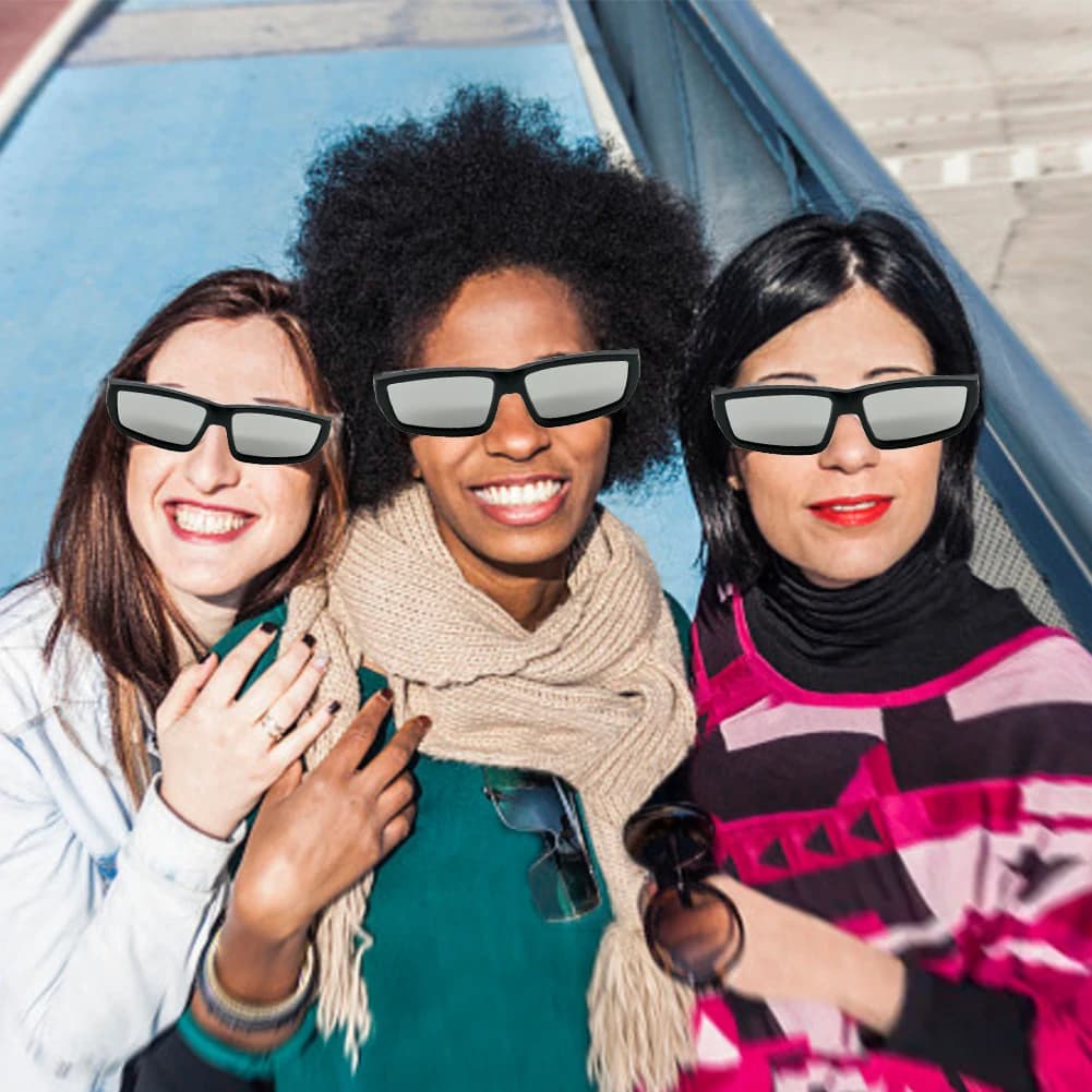Lunettes d'éclipse solaire 1/2/5 pièces - Observation sécurité UV résistant pour pêcheurs curieux