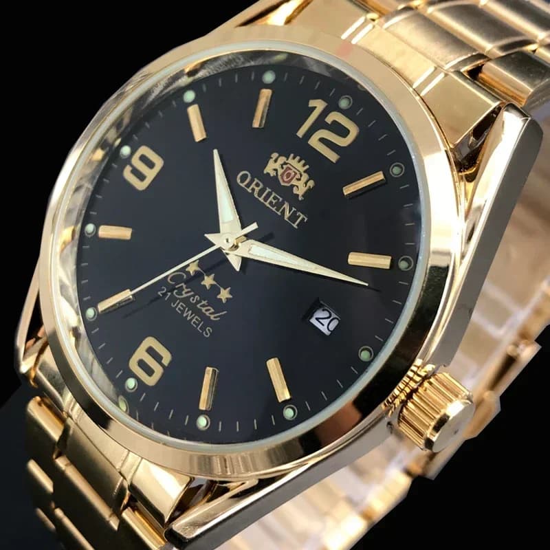 Montre Orient Double Lion Automatique Mécanique Tourbillon - Luxe et Précision pour Pêcheurs Collectionneurs