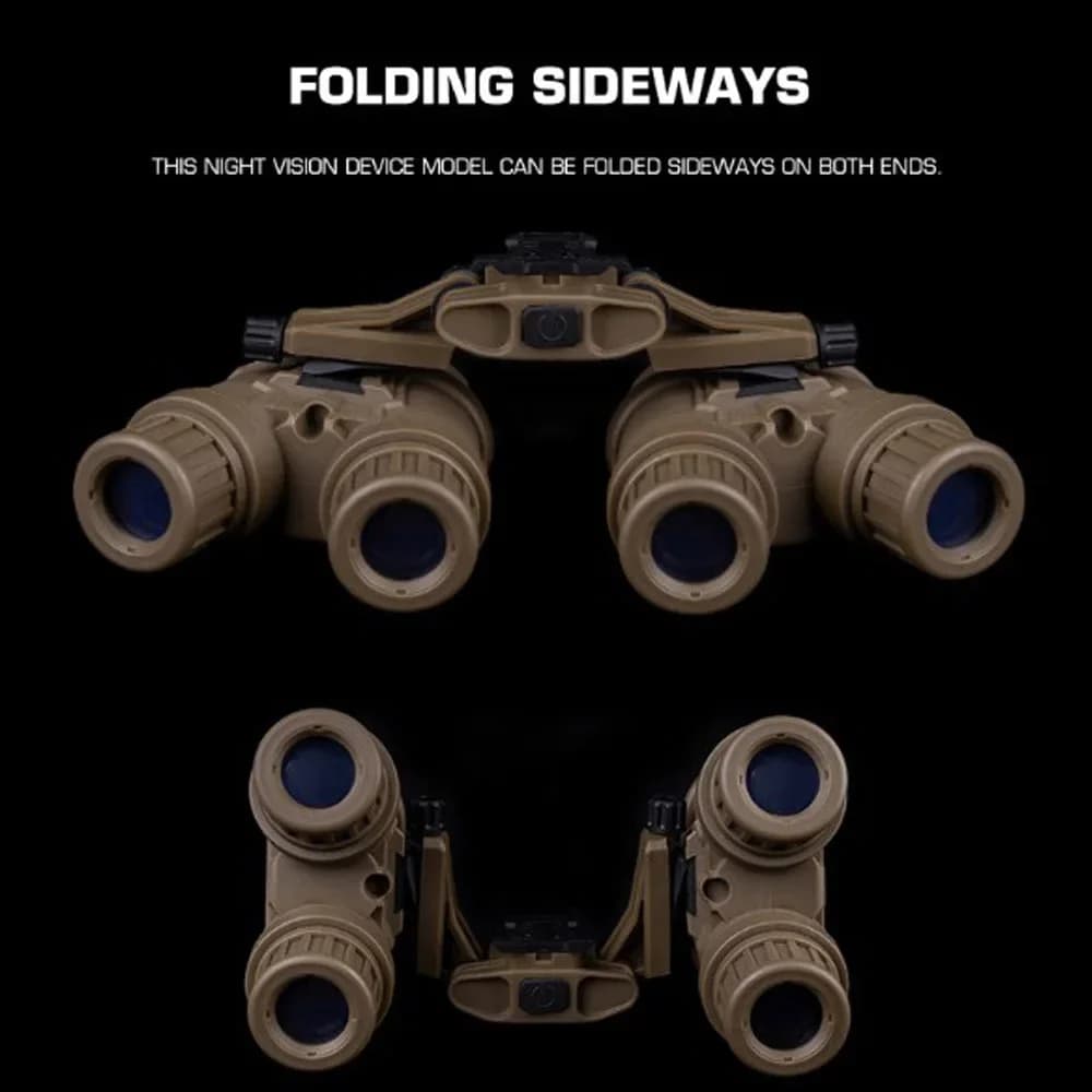 Jumelles vision nocturne tactiques GPNVG 18 modèle factice - Cosplay airsoft décoration pêche
