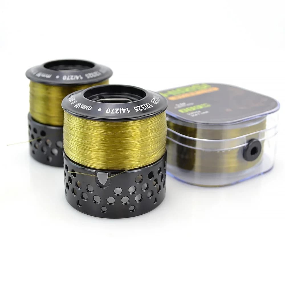 Ligne de pêche monofilament nylon Hirisi 350m résistance carpe et carnassiers