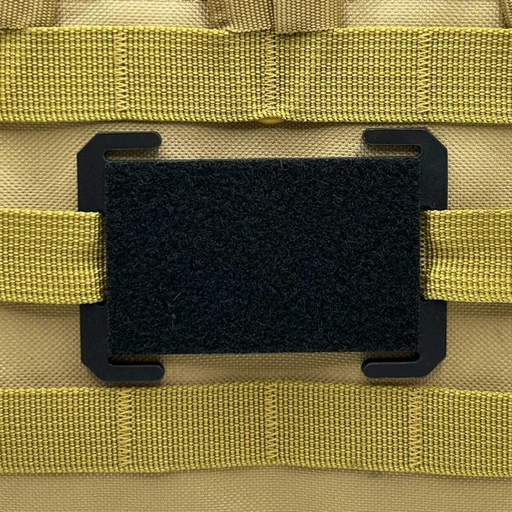 Panneau à badges tactiques DIY - Support Velcro pour patches sur équipement de pêche