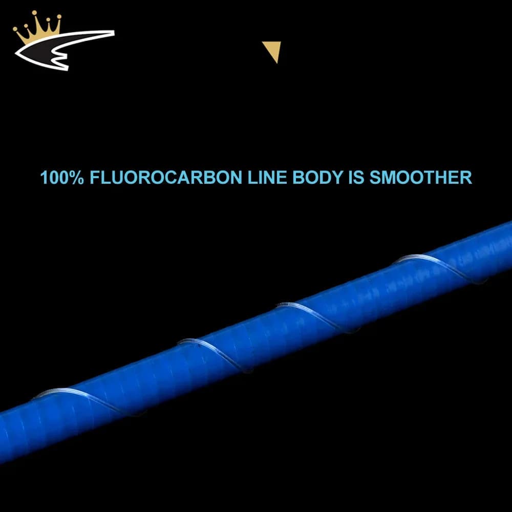 Ligne de pêche fluorocarbone Full Sink 300m pour carpe, leader japonais 100% monofilament 0.30 à 0.50mm