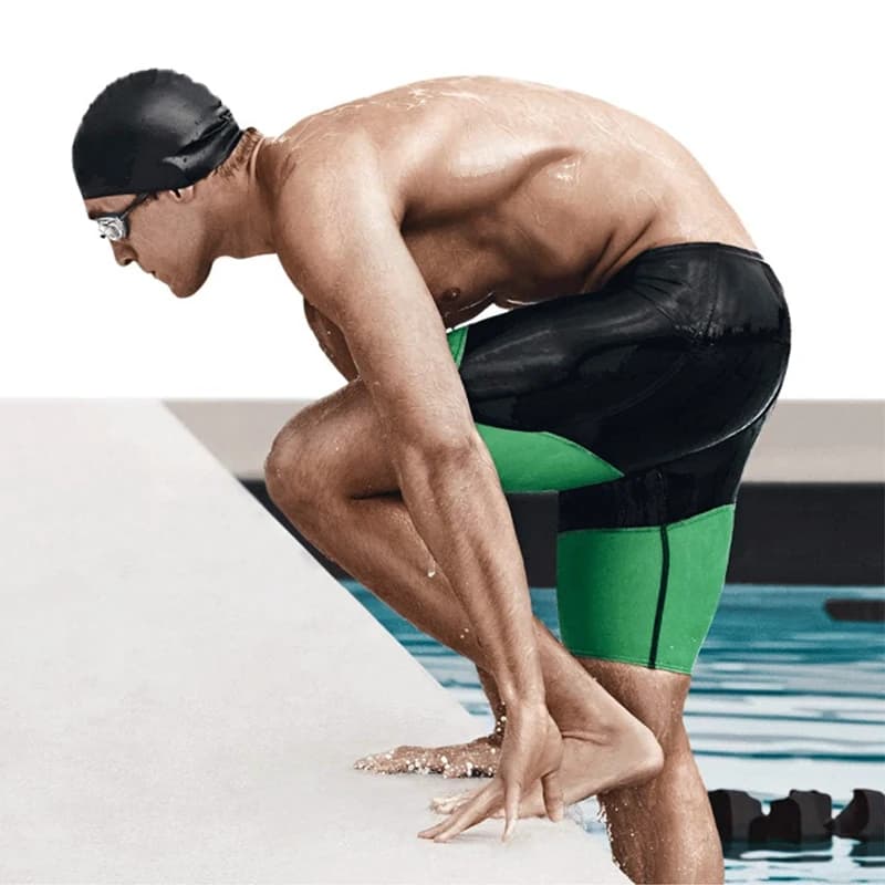Lunettes de natation professionnelles HD anti-buée étanches - Verres silicone ajustables pour hommes et femmes