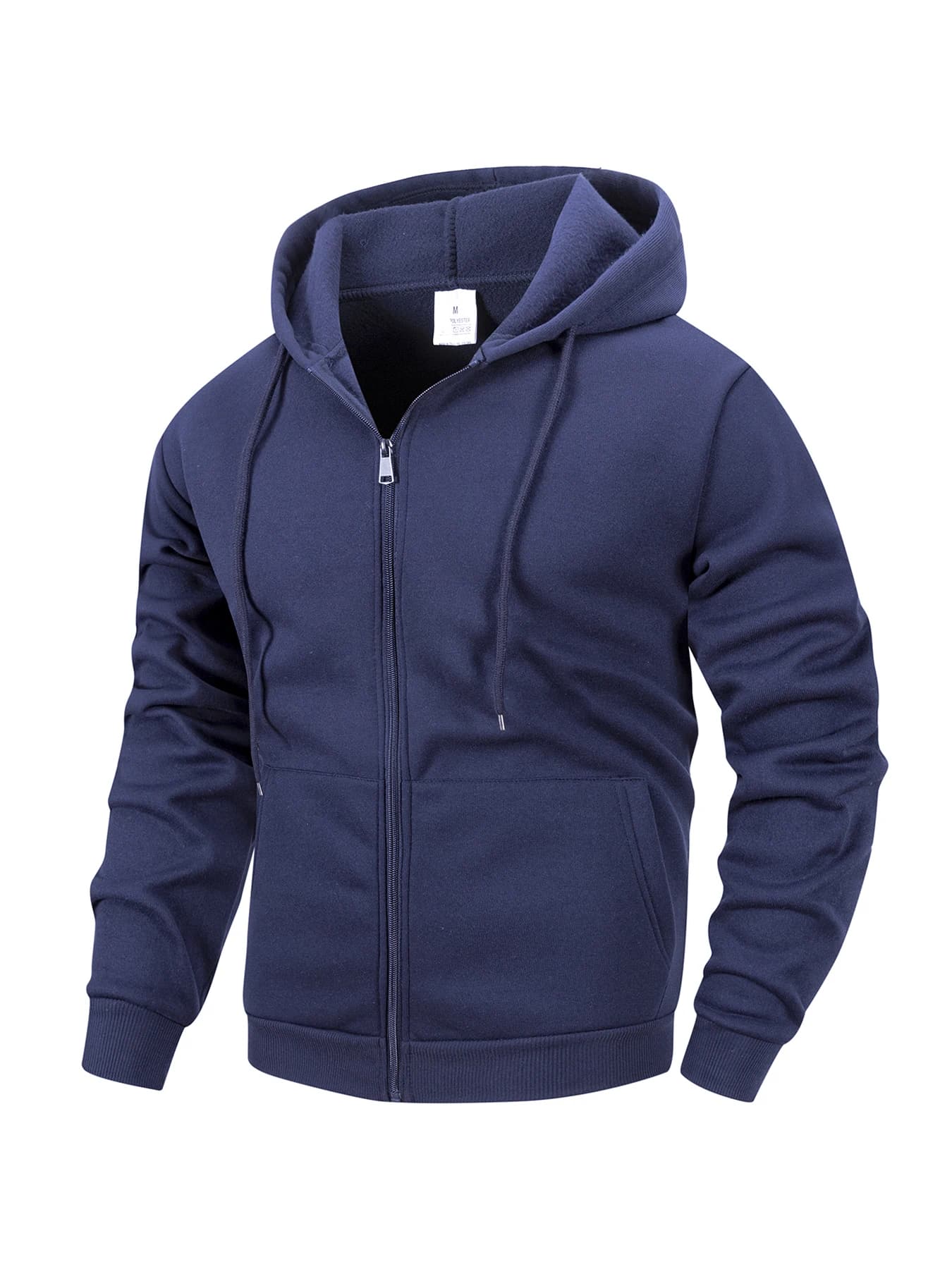 Pull à capuche zip homme sport outdoor - Sweat-shirt casual automne hiver pêche confortable