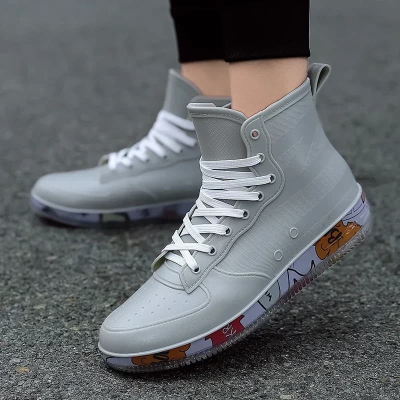 Bottes de pêche homme 2023 imperméables antidérapantes caoutchouc durable chef travail