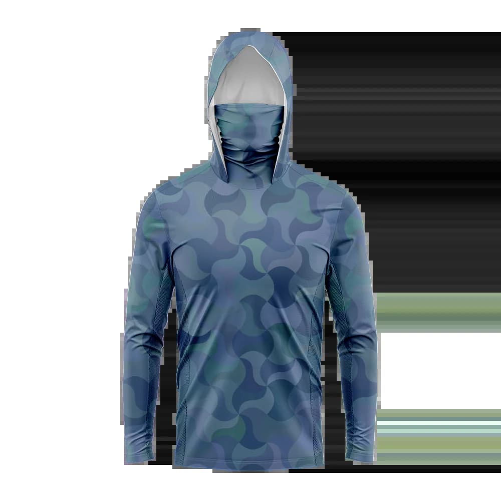 Chemise de pêche homme manches longues UV protection t-shirt technique vêtement pêcheur durable
