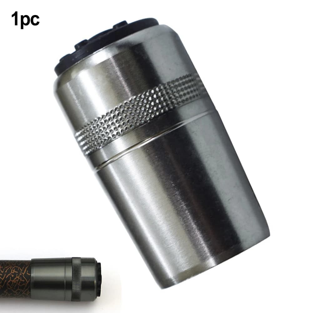 Bouchon de canne à pêche en alliage d'aluminium 15-30.5mm - Protège embout et prolonge durée de vie
