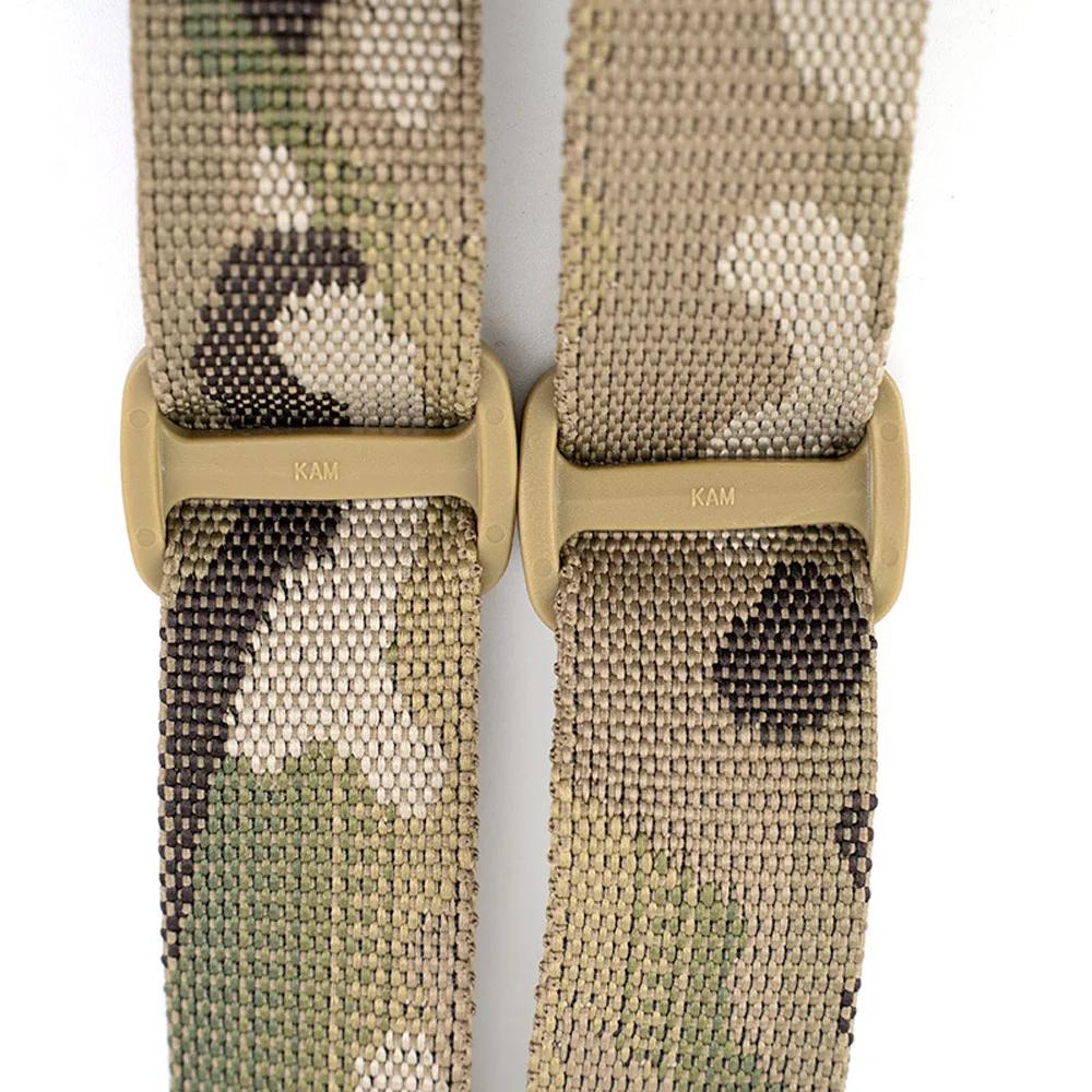 Bretelles de suspension tactiques Y avec sangle de taille pour pêche confortable et équilibrée