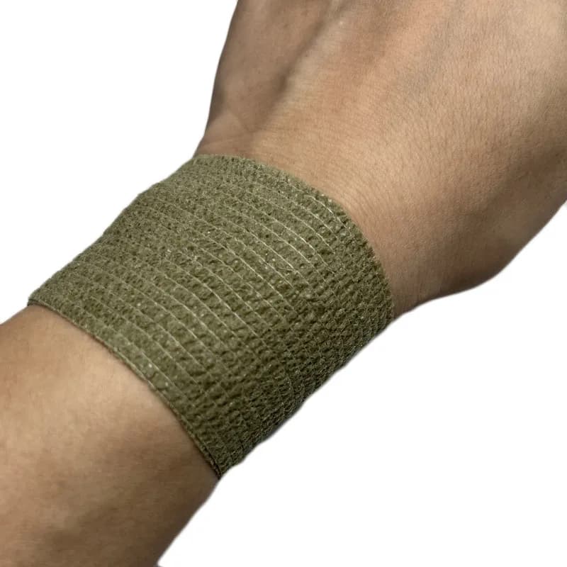 Bandage élastique auto-adhésif sport médical pour doigt poignet cheville fixation camouflage animaux